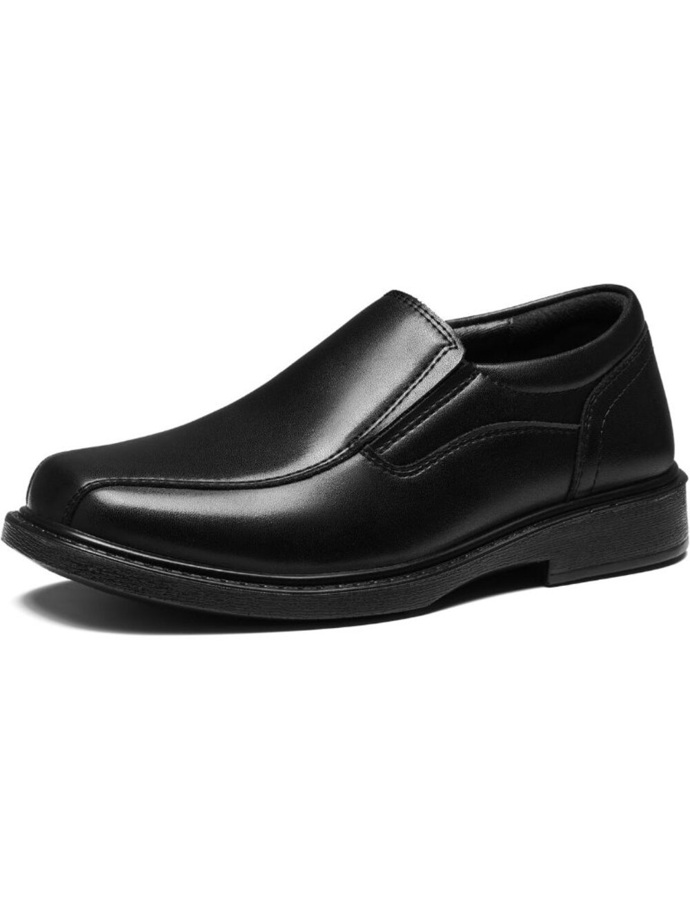 Stylish Boys Slip-On Loafers | Casual Square Toe Dress Shoes for Church & Events